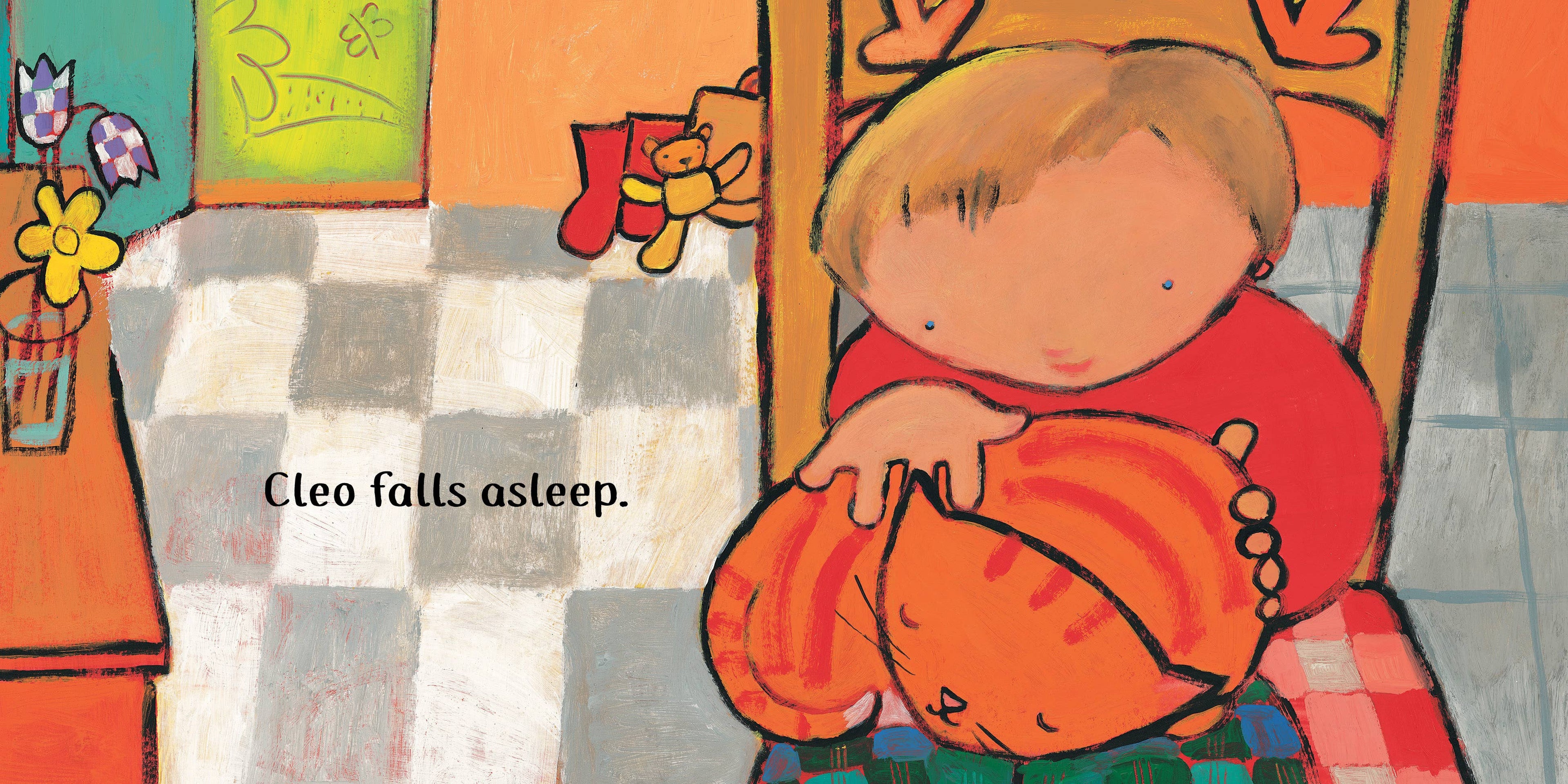 "Cleo the Cat" Baby-Proof Book