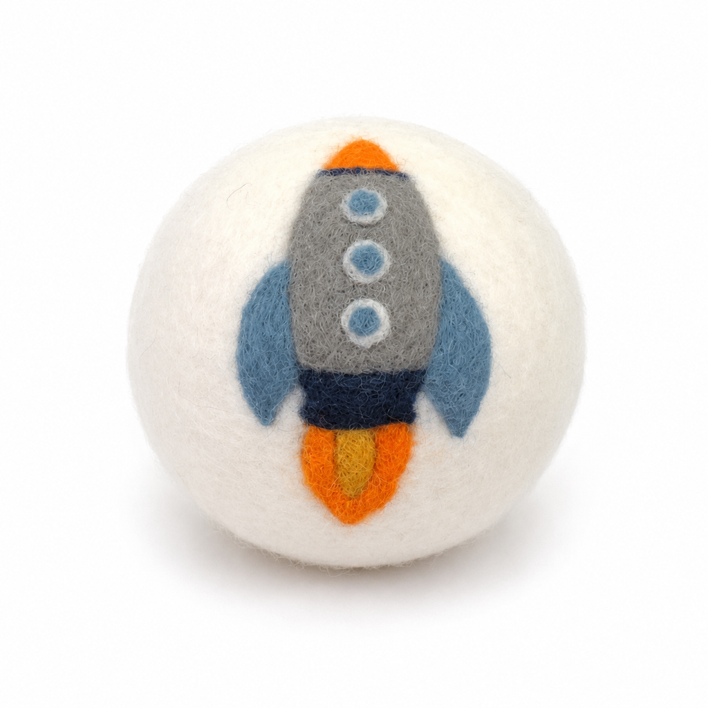 Eco Wool Dryer Balls, "Whimsy"