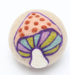Eco Wool Dryer Balls, "Mushrooms"
