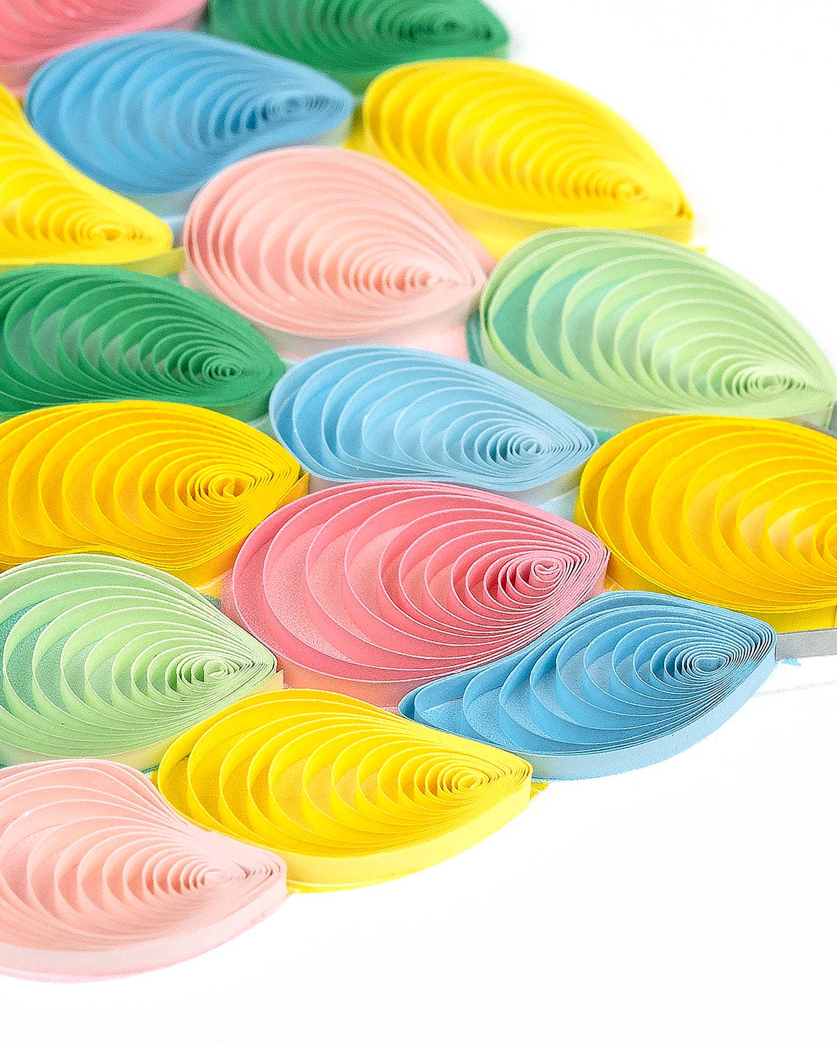 Quilled Greeting Card, "Heart Balloon Bunch"