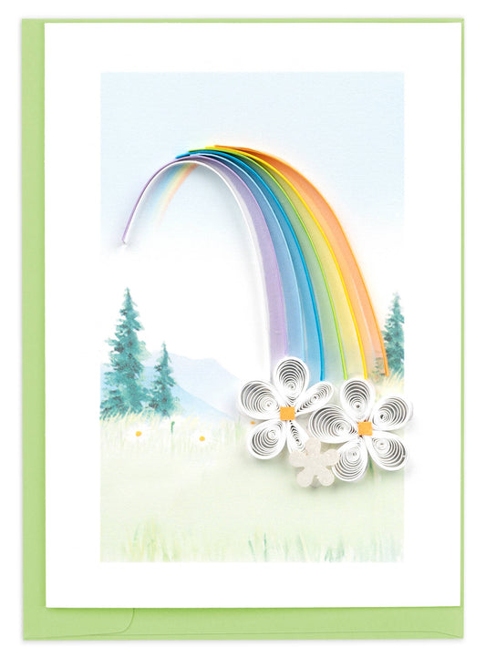 Quilled Gift Enclosure, "Rainbow"
