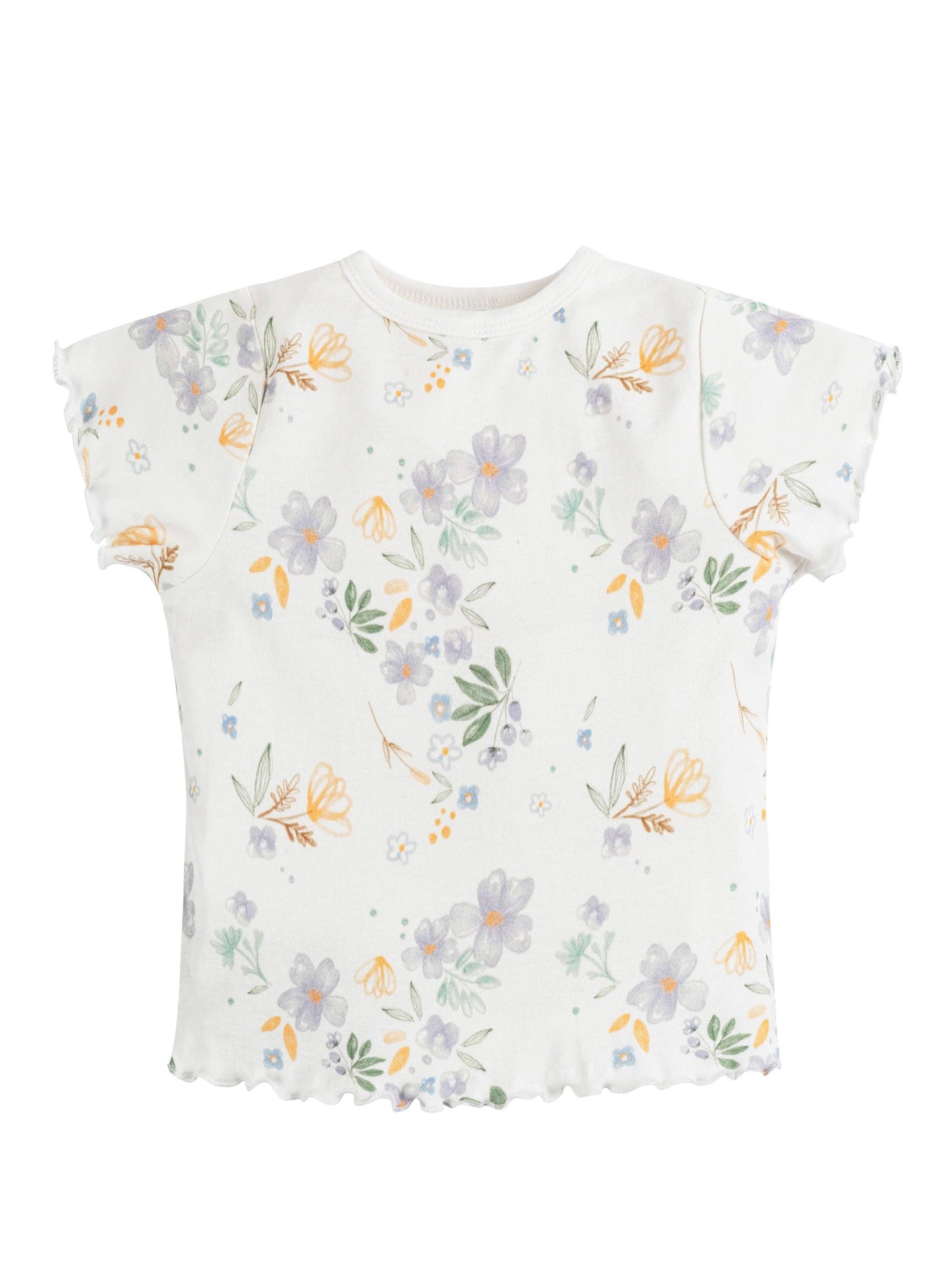Organic Kids Tee, "Modern Daisy"