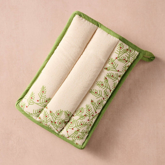 Sardee Holly Cotton Potholder