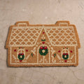 Garam Coir Gingerbread House Door Mat