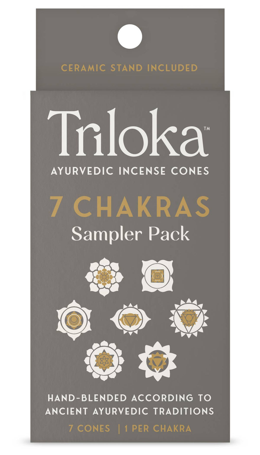 Chakra Sampler Pack Incense Cones