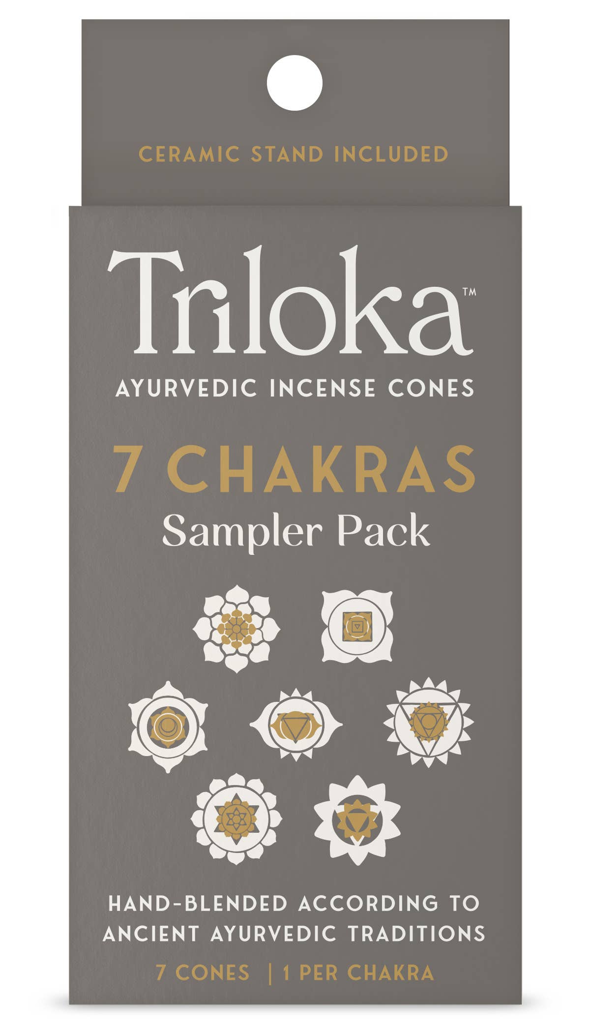 Chakra Sampler Pack Incense Cones