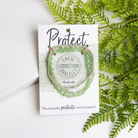 Multistrand Bracelet, "Cause Connection: Protect"