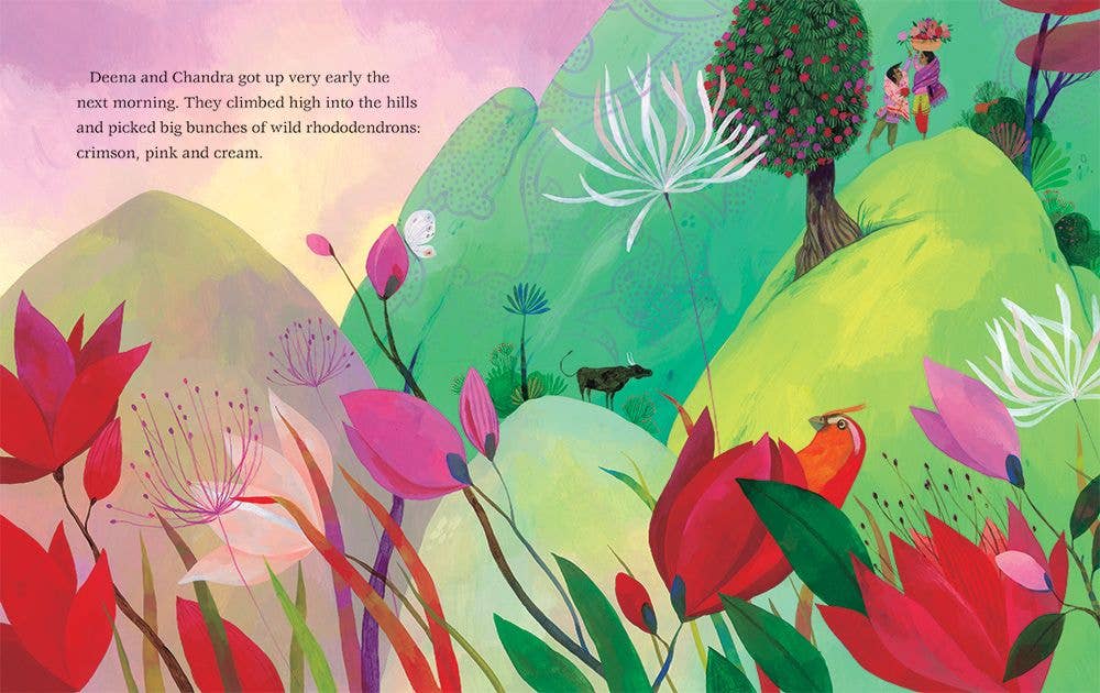 "Chandra's Magic Light" Picture Book