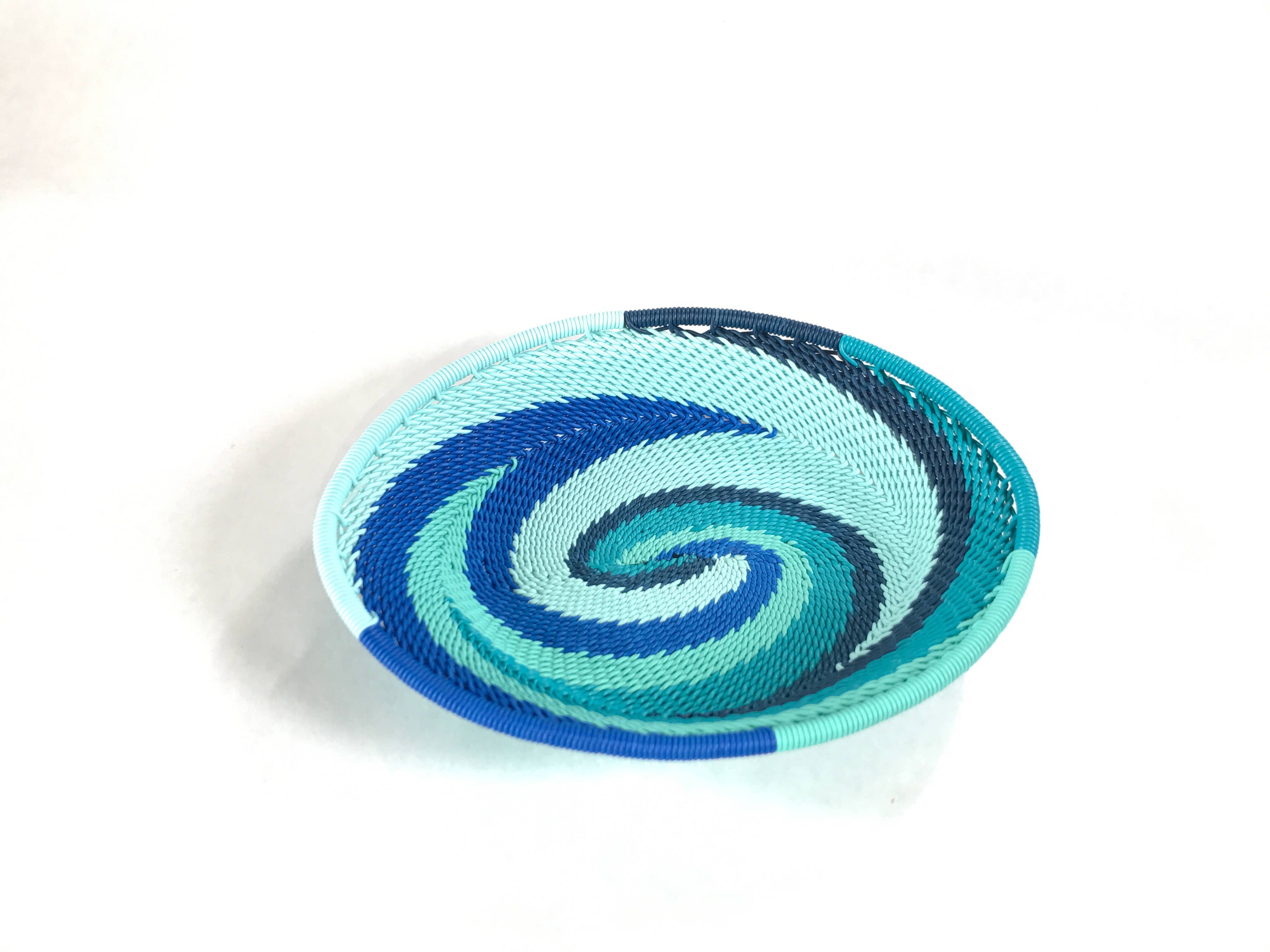 Small Oval  Zulu Wire Basket, Assorted Colors