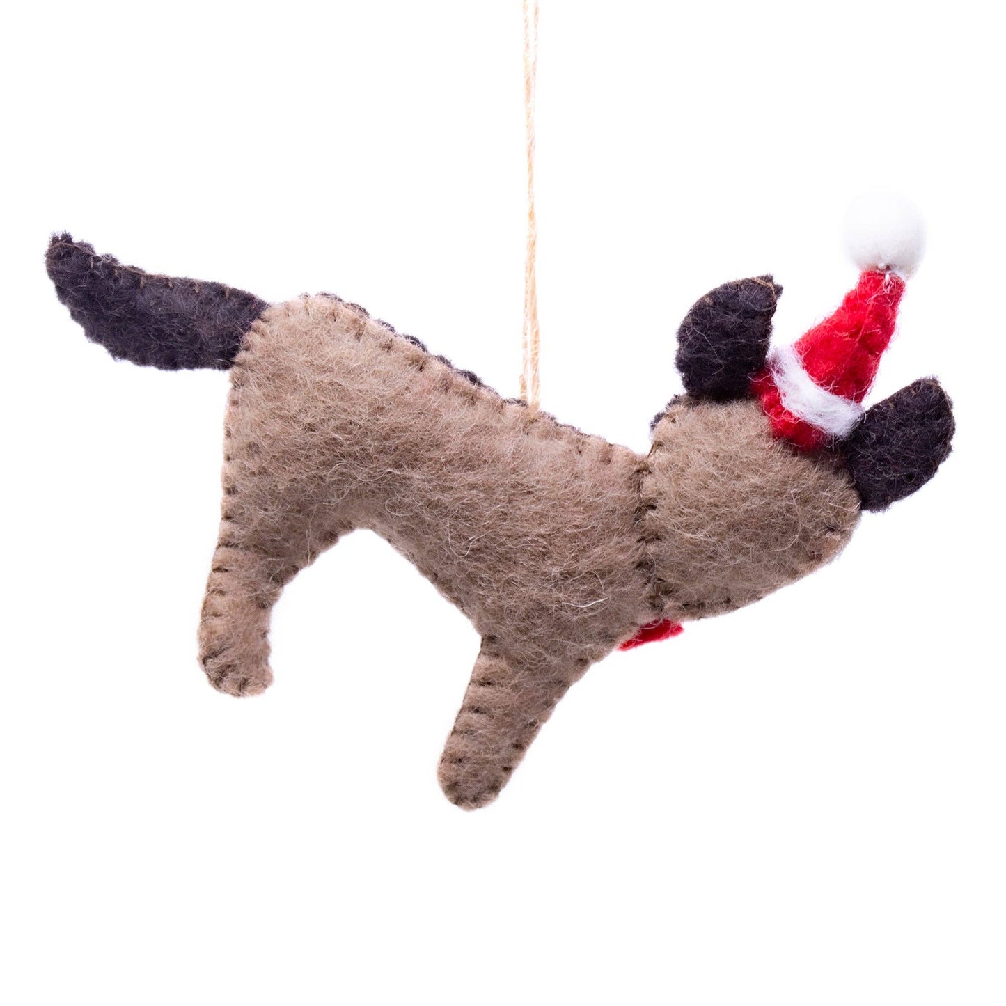 German Shepherd Felt Ornament