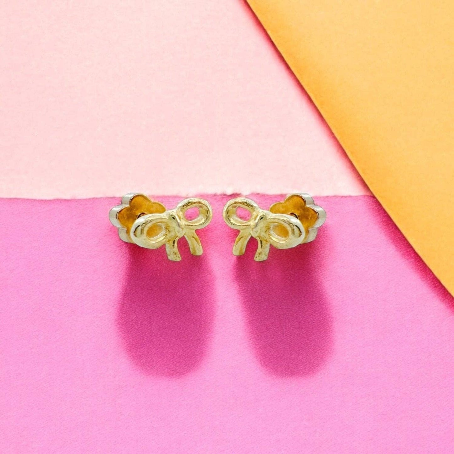 Bow Tiny Stud Kids Earrings