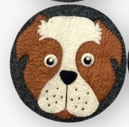 Felted Dog Trivet