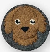 Felted Dog Trivet