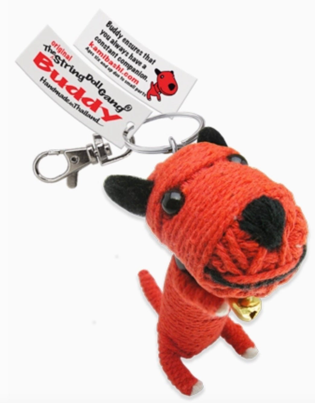 Keychain String Doll, "Buddy the Dog"