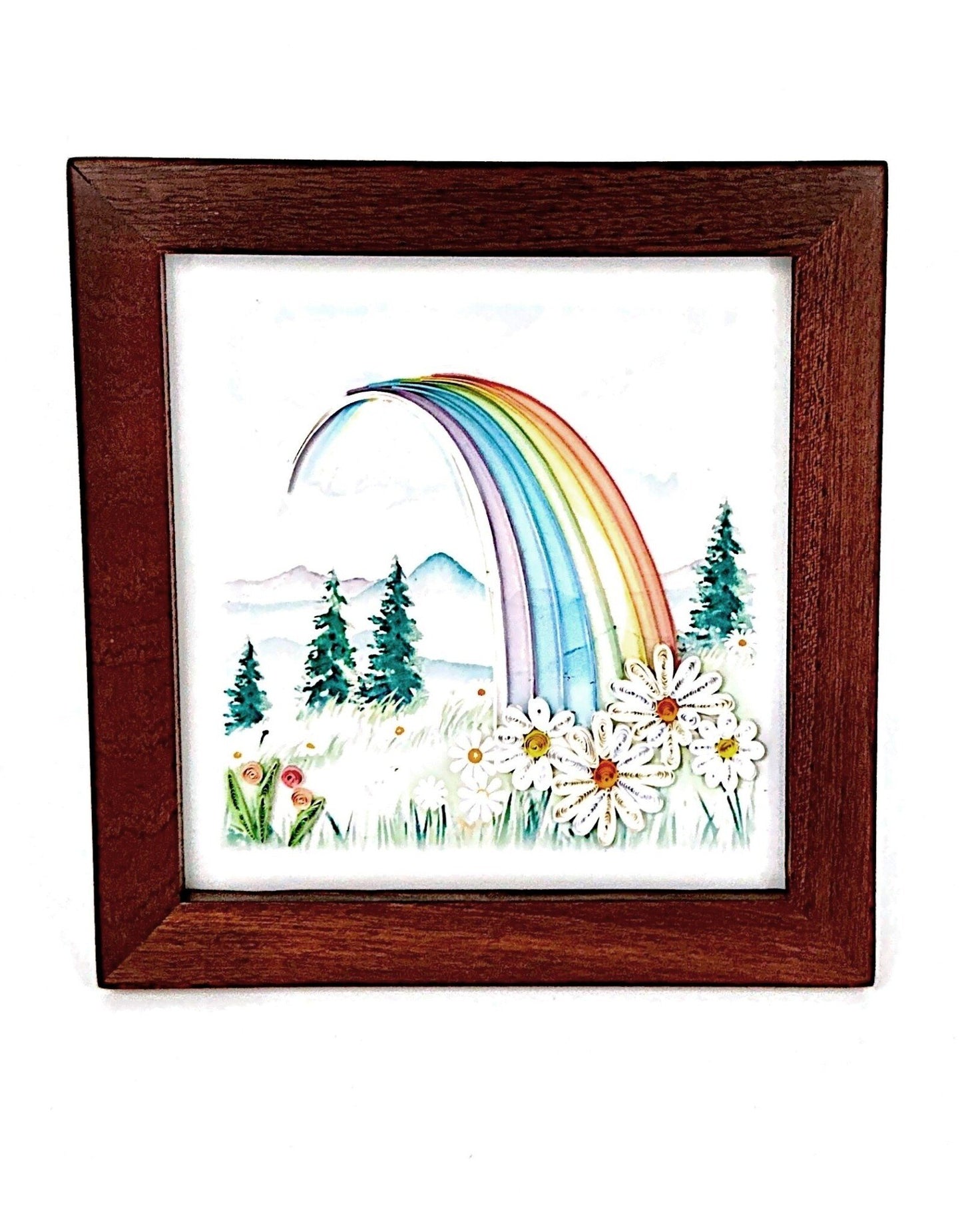 Mahogany Frame - 6" x 6"