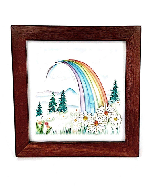 Mahogany Frame - 6" x 6"