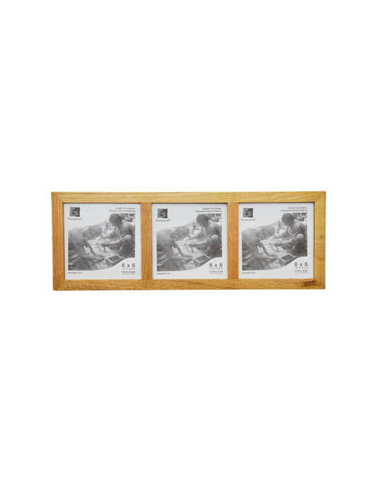 Red Oak Trio Frame