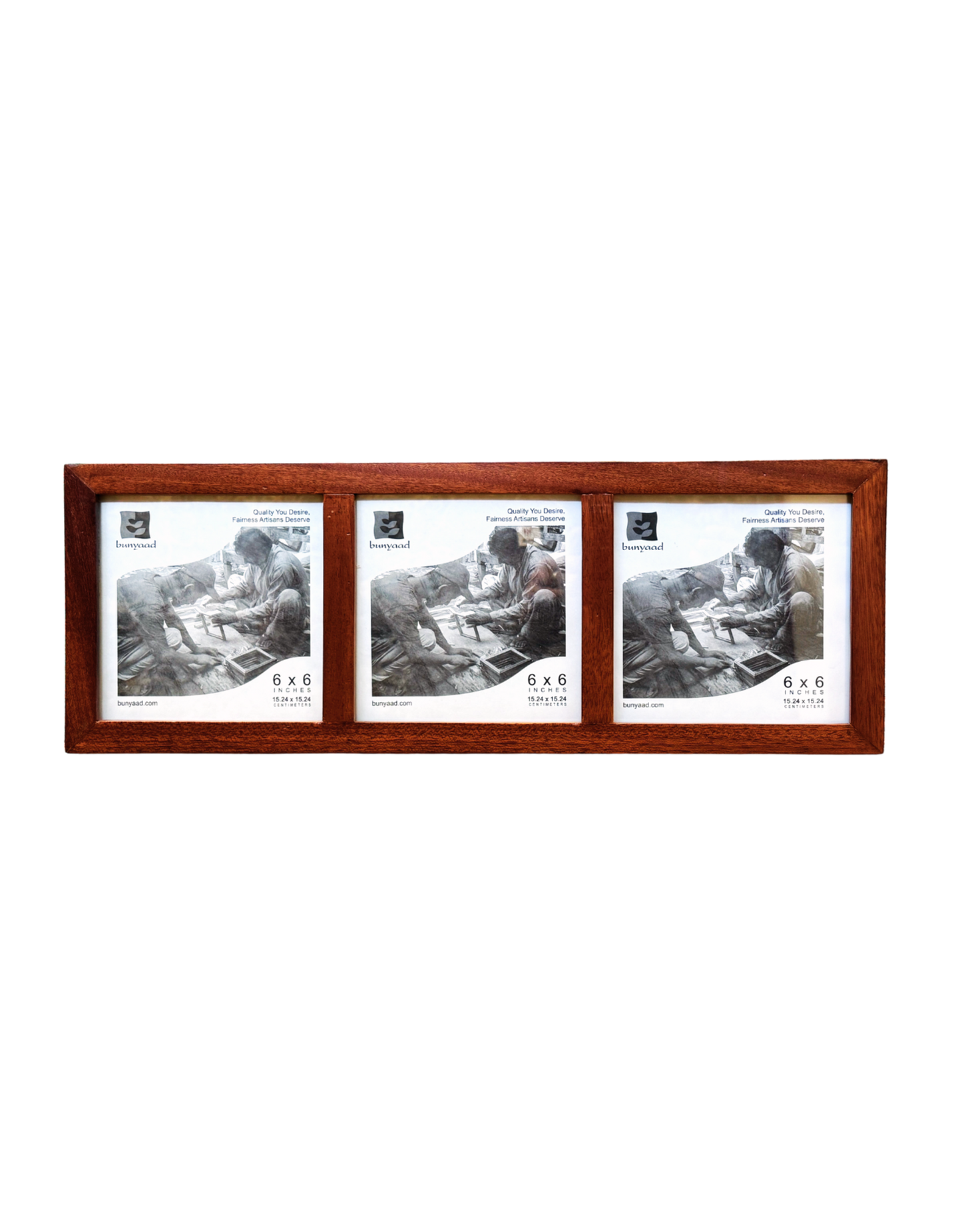 Mahogany Trio Frame