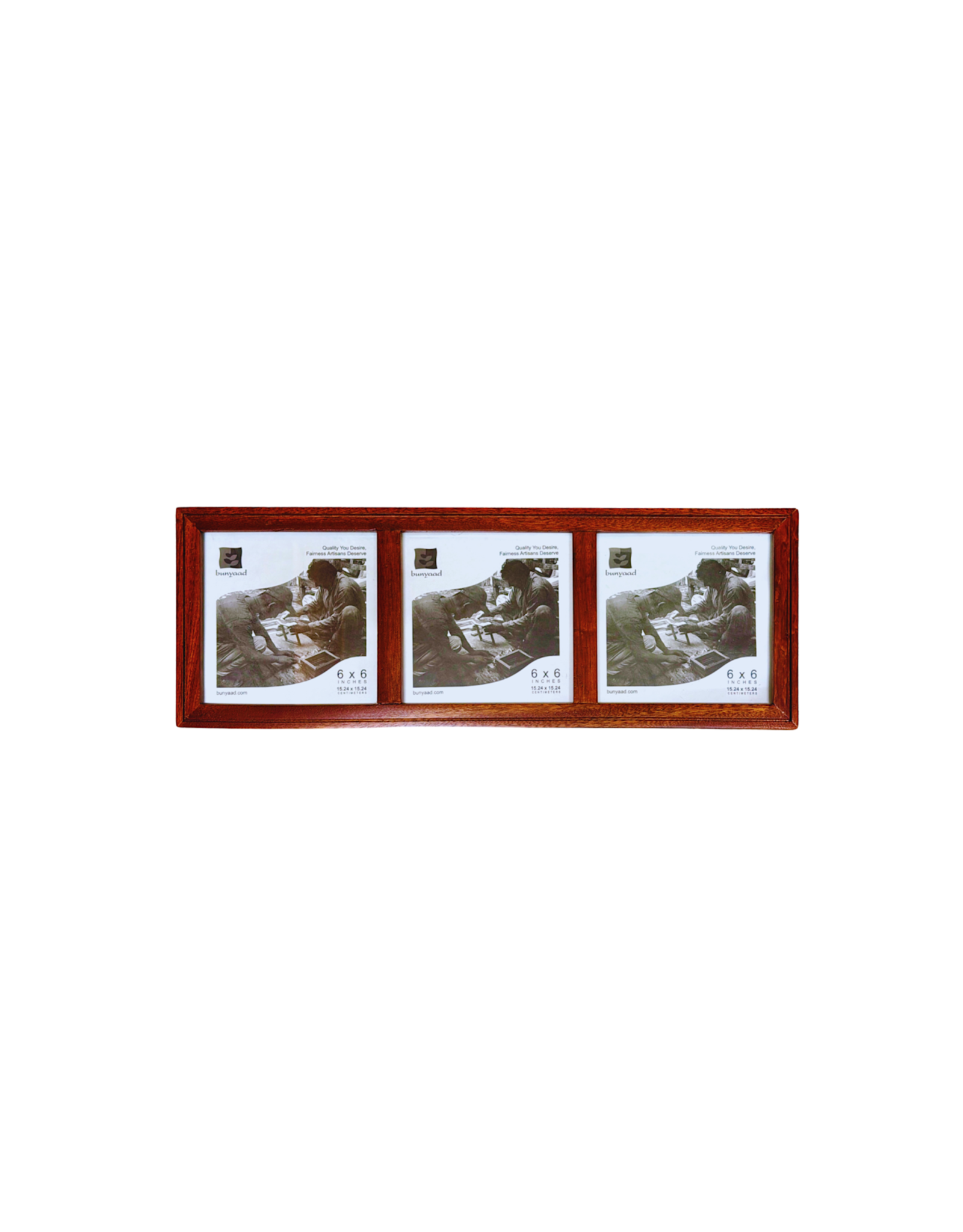 Mahogany Trio Frame