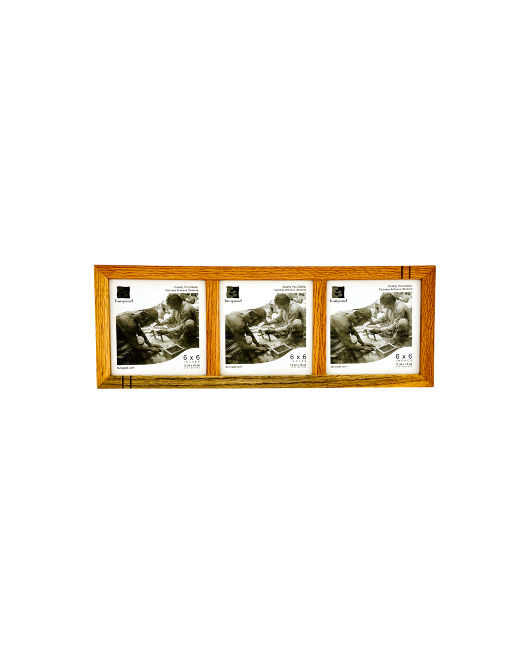 Red Oak Trio Frame