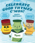 Recycled Paper Cards, "Celebration Thyme"