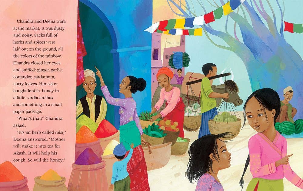 "Chandra's Magic Light" Picture Book