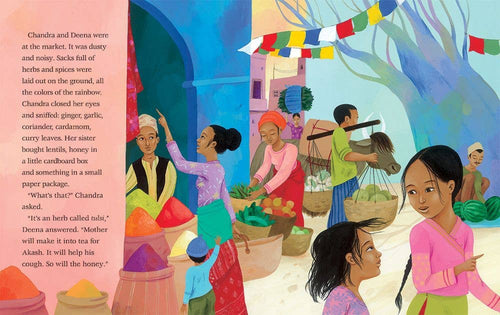 "Chandra's Magic Light" Picture Book