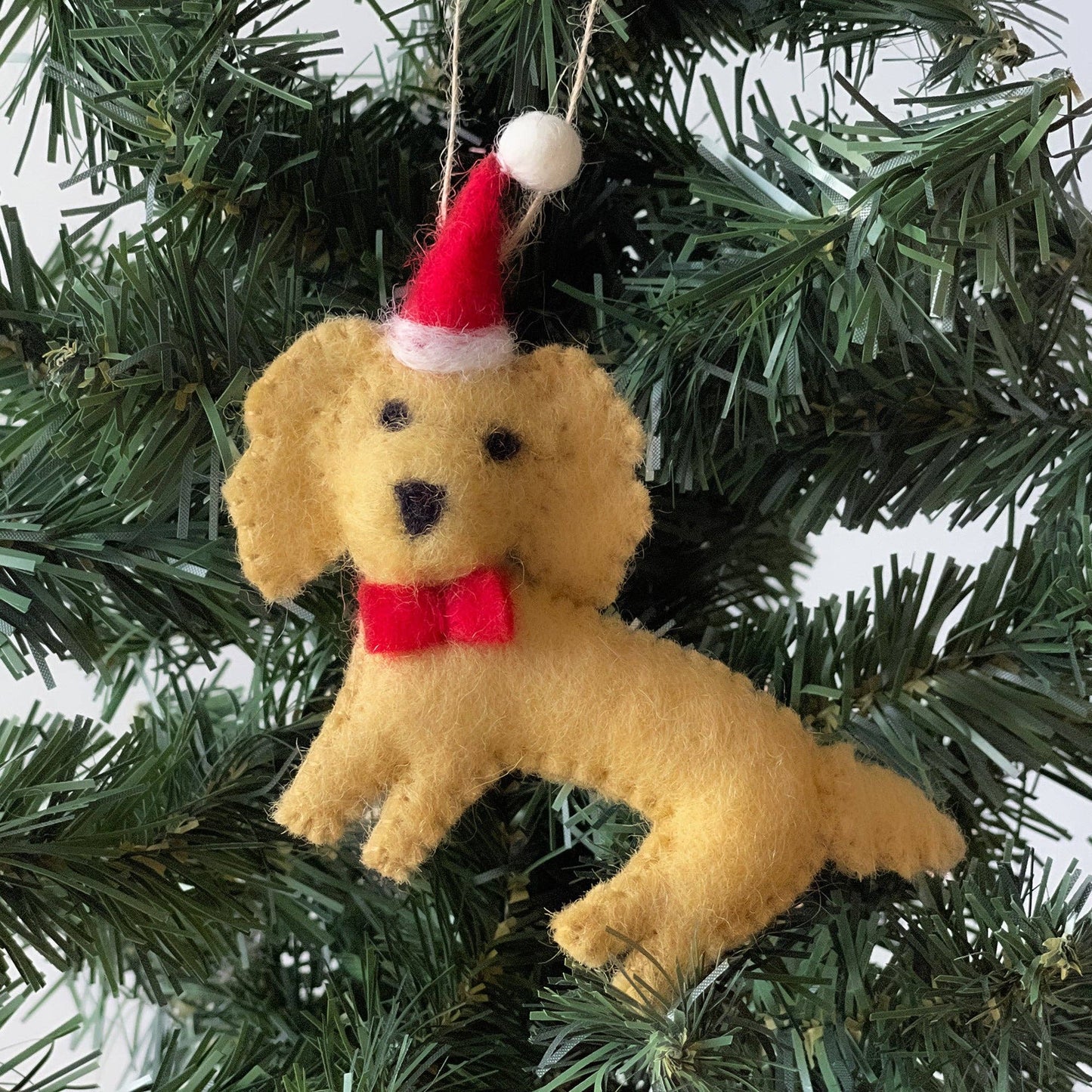 Labradoodle Felt Ornament
