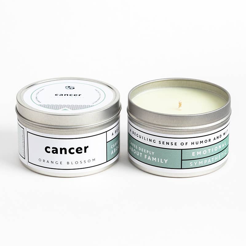Travel Tin Candle, 6 oz - Zodiac Collection