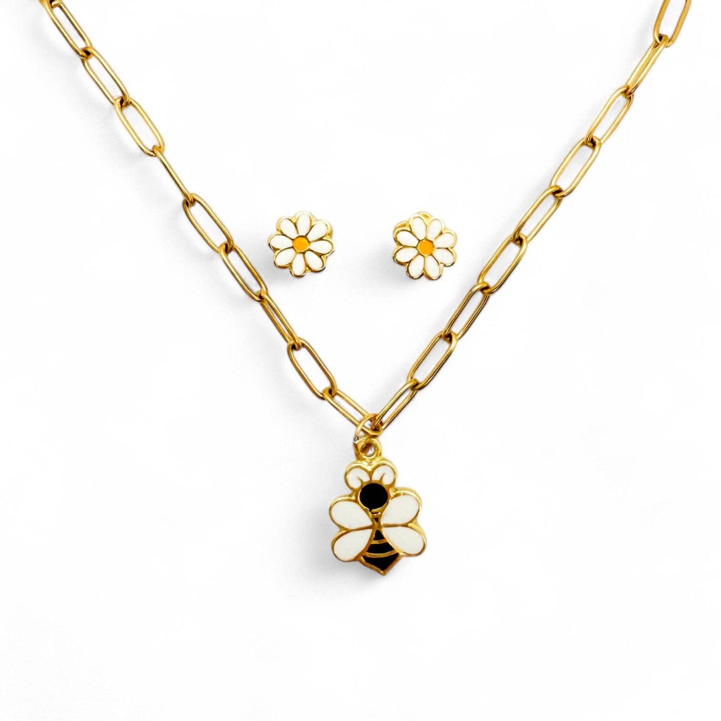 Bee and Daisy Kids Jewelry Set