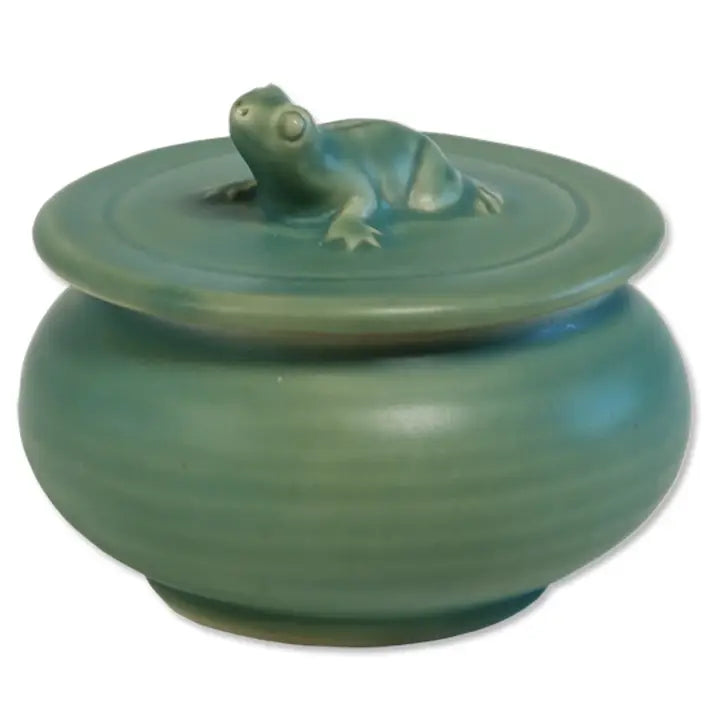 Ceramic Sugar Bowl, Mini Frog