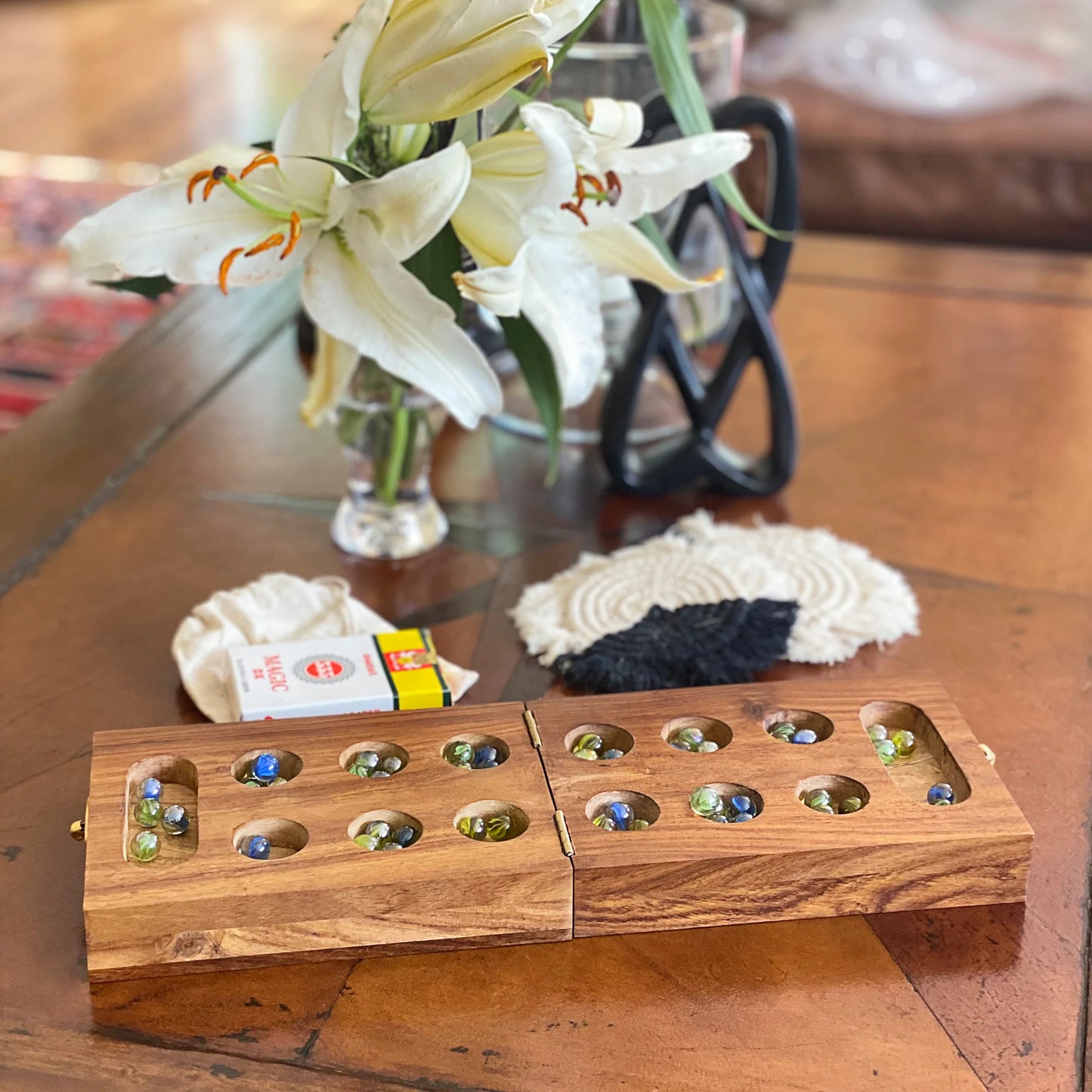 Mancala and Cribbage Combo Game