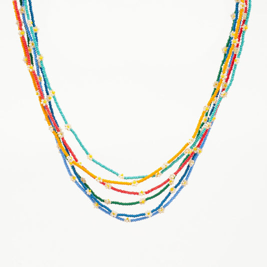 Necklace/Wrap Bracelet, Daisy Chain