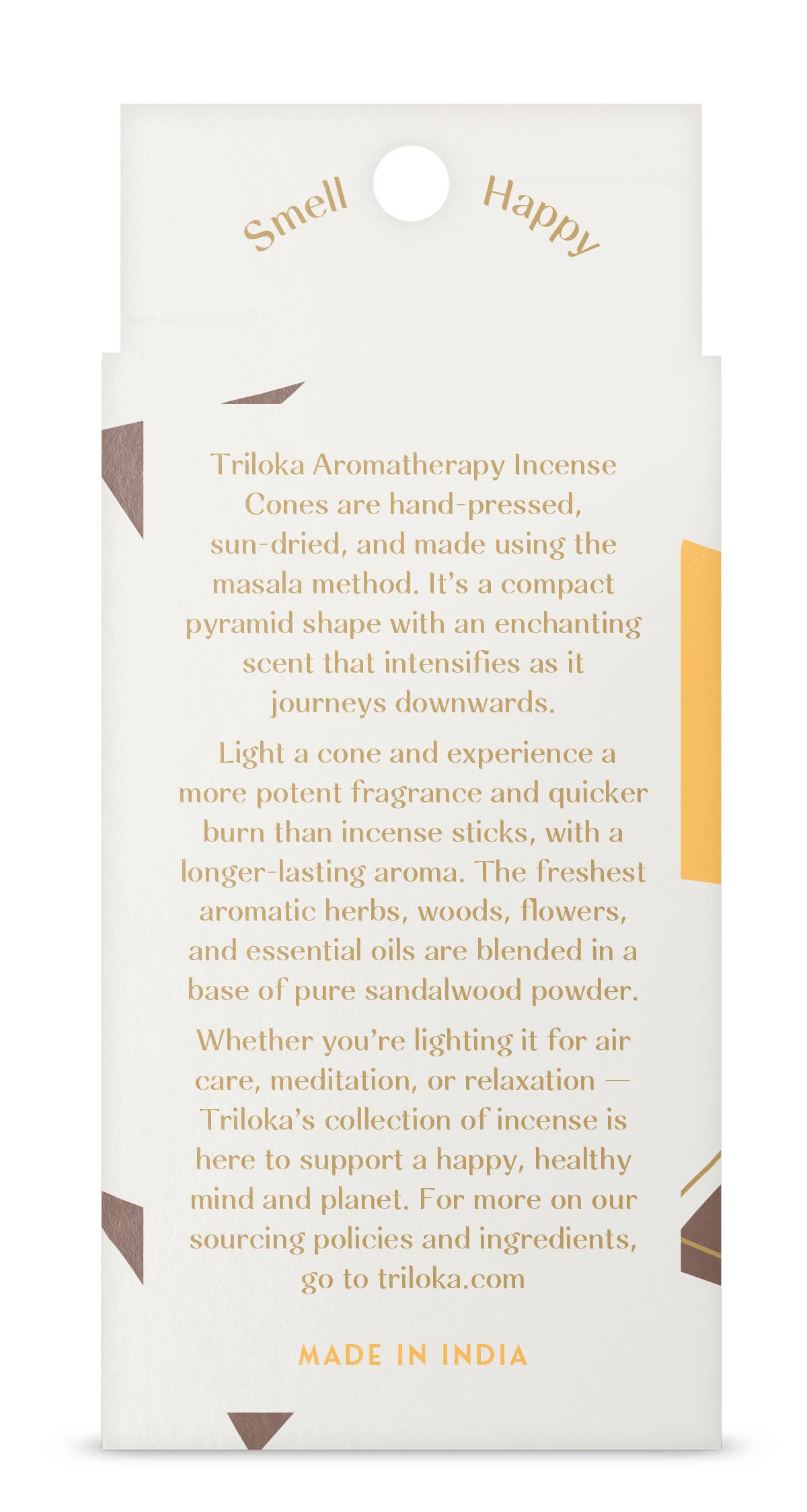 Triloka Frankincense & Myrrh Cones