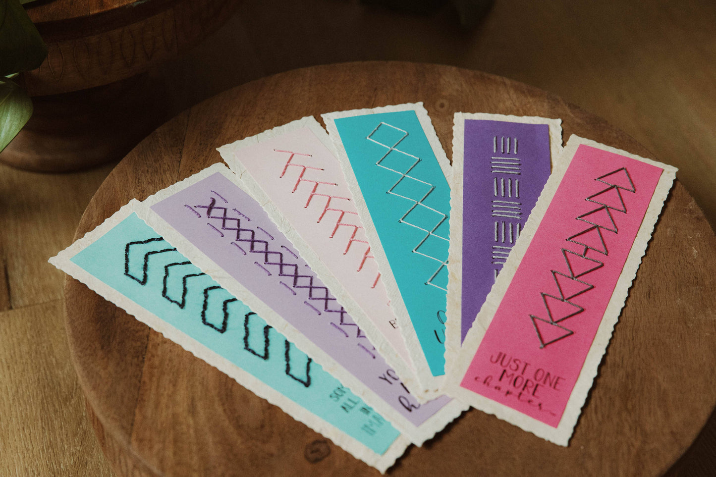 Hand Stitched Bookmarks
