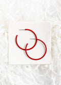 Red Medium Game Day Hoops