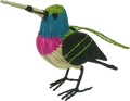 PINK-BREASTED FANTASY HUMMINGBIRD FAIR TRADE ORNAMENT - WOVEN BY PERUVIAN AMAZON ARTISAN