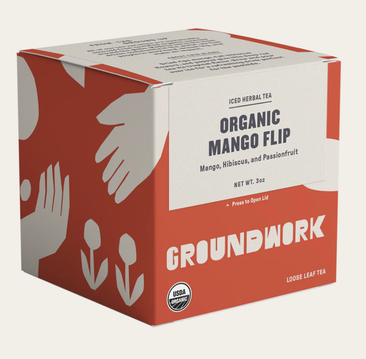 Organic Loose Leaf Herbal Tea, Mango