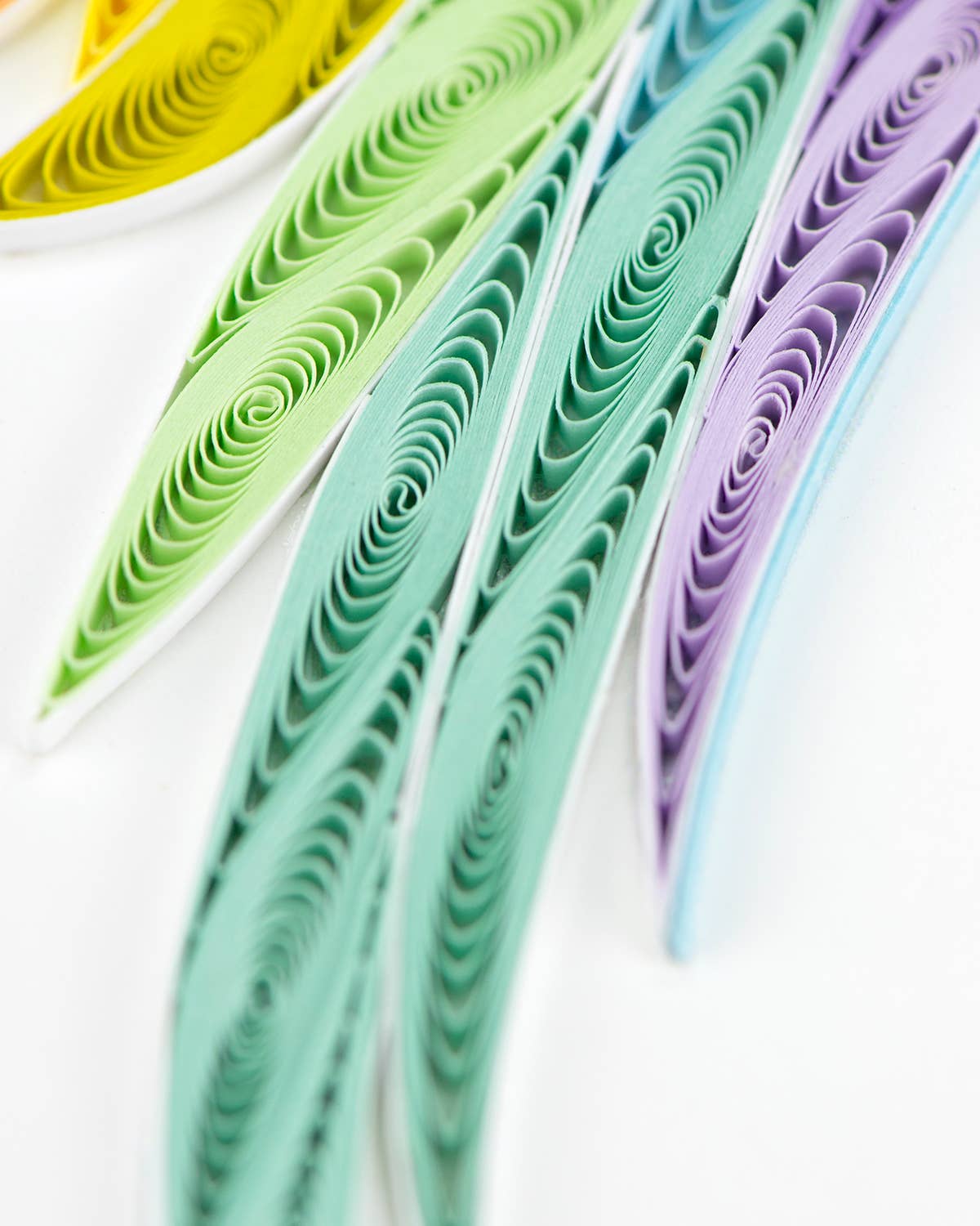 Quilled Greeting Card, "Pride Wings"