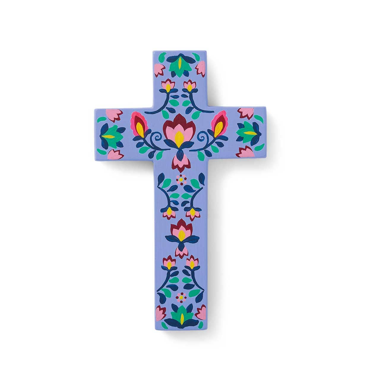 Botanica Clay Easter Wall Cross