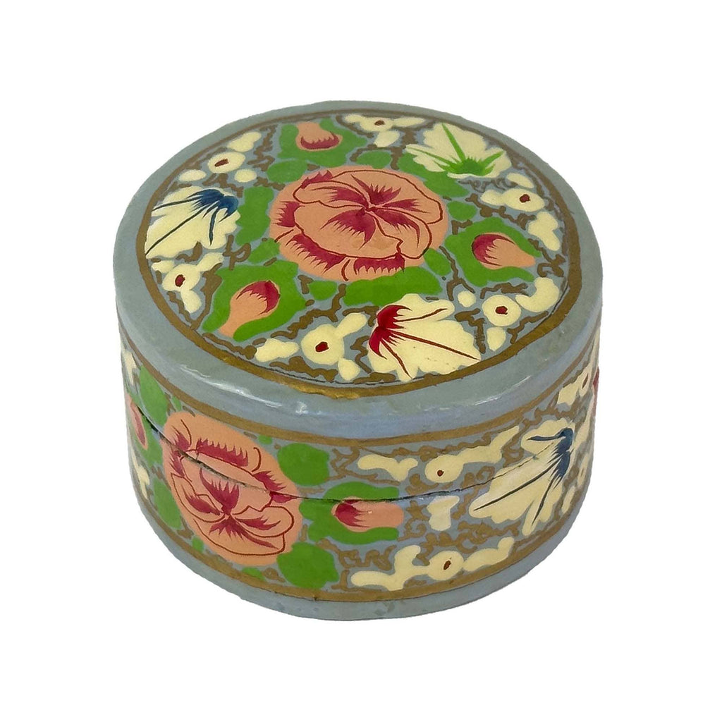 Handpainted Rose Kashmiri Box