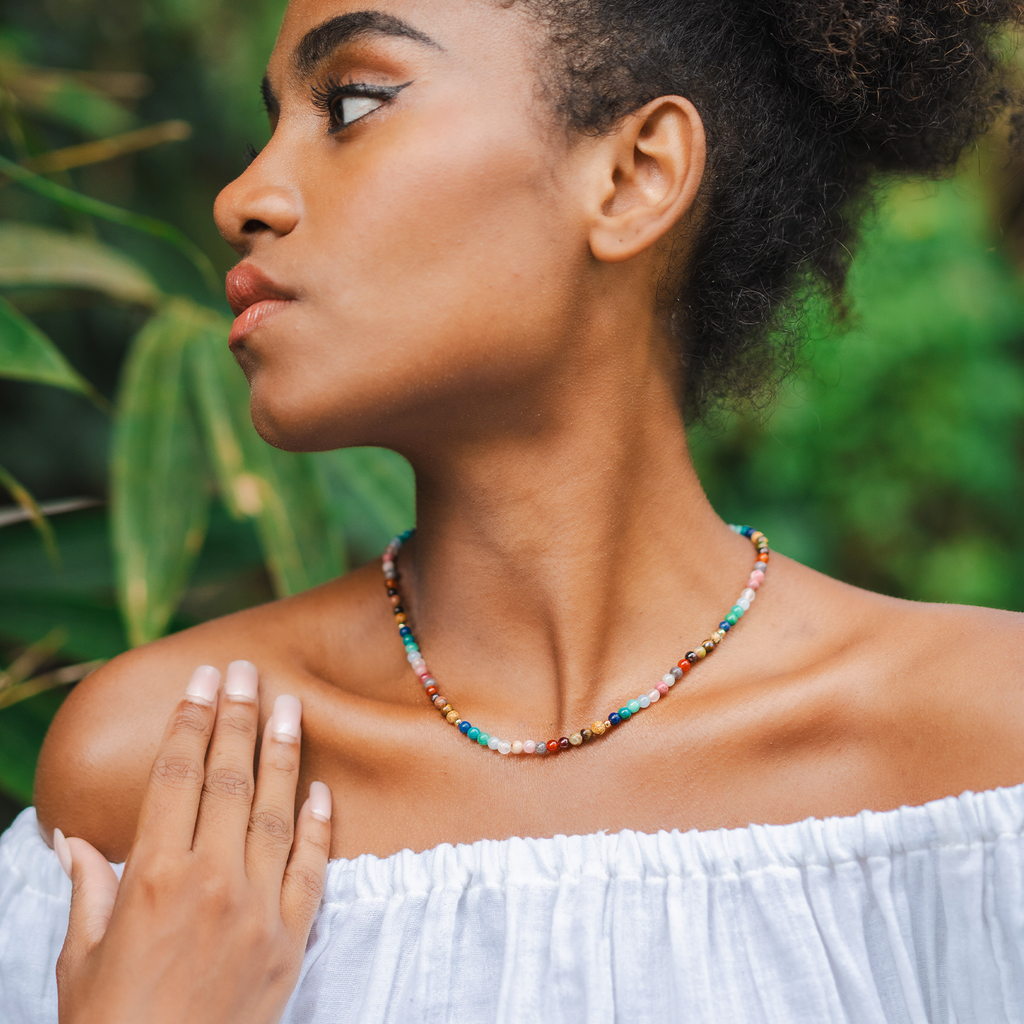 "Master Healer" Semi-Precious Stone Necklace