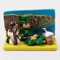 Ceramic Nativity - Ireland Scene