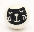 Eco Wool Dryer Balls, "Cats"