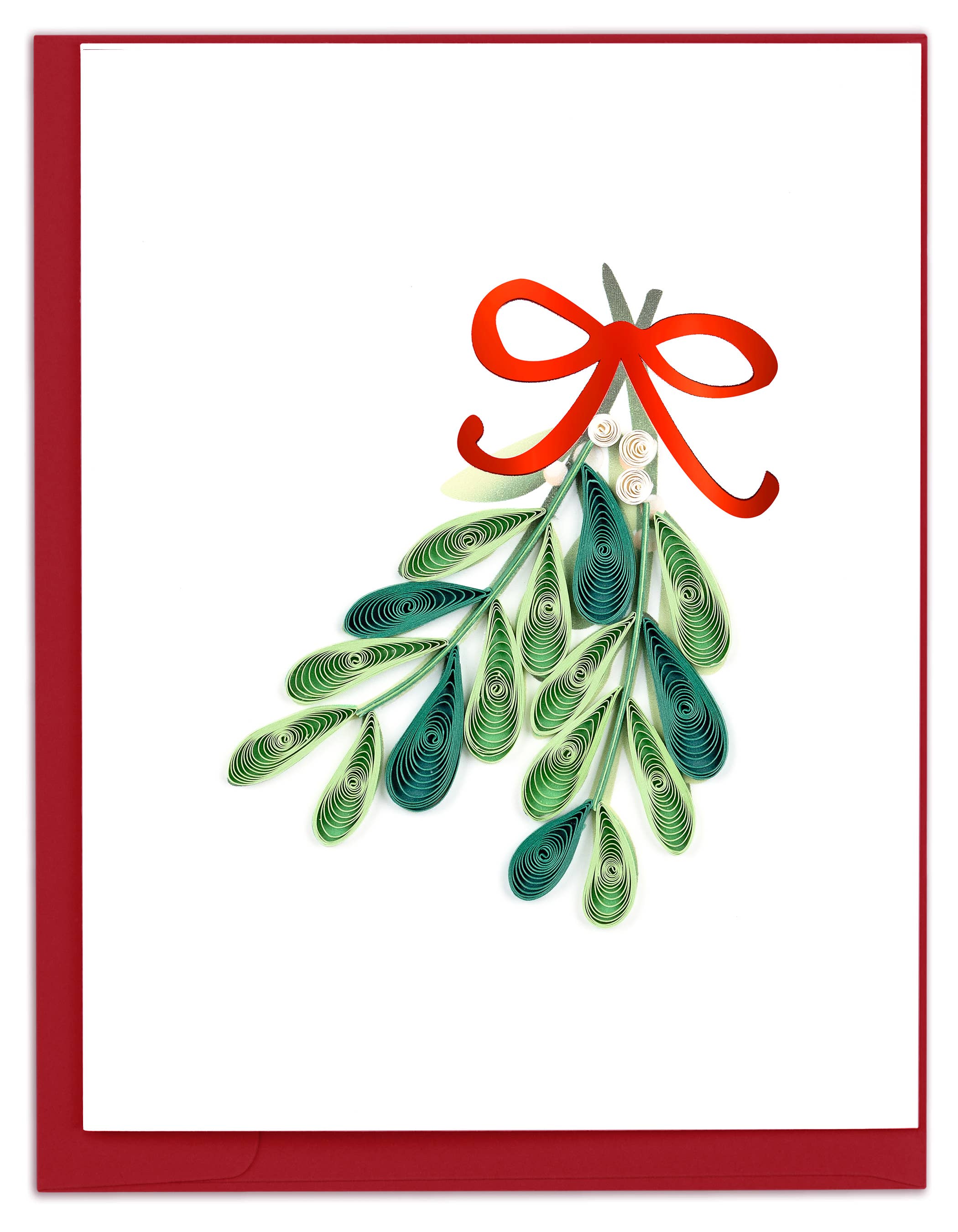 Quilled Note Card Box Set - Winter Botanicals