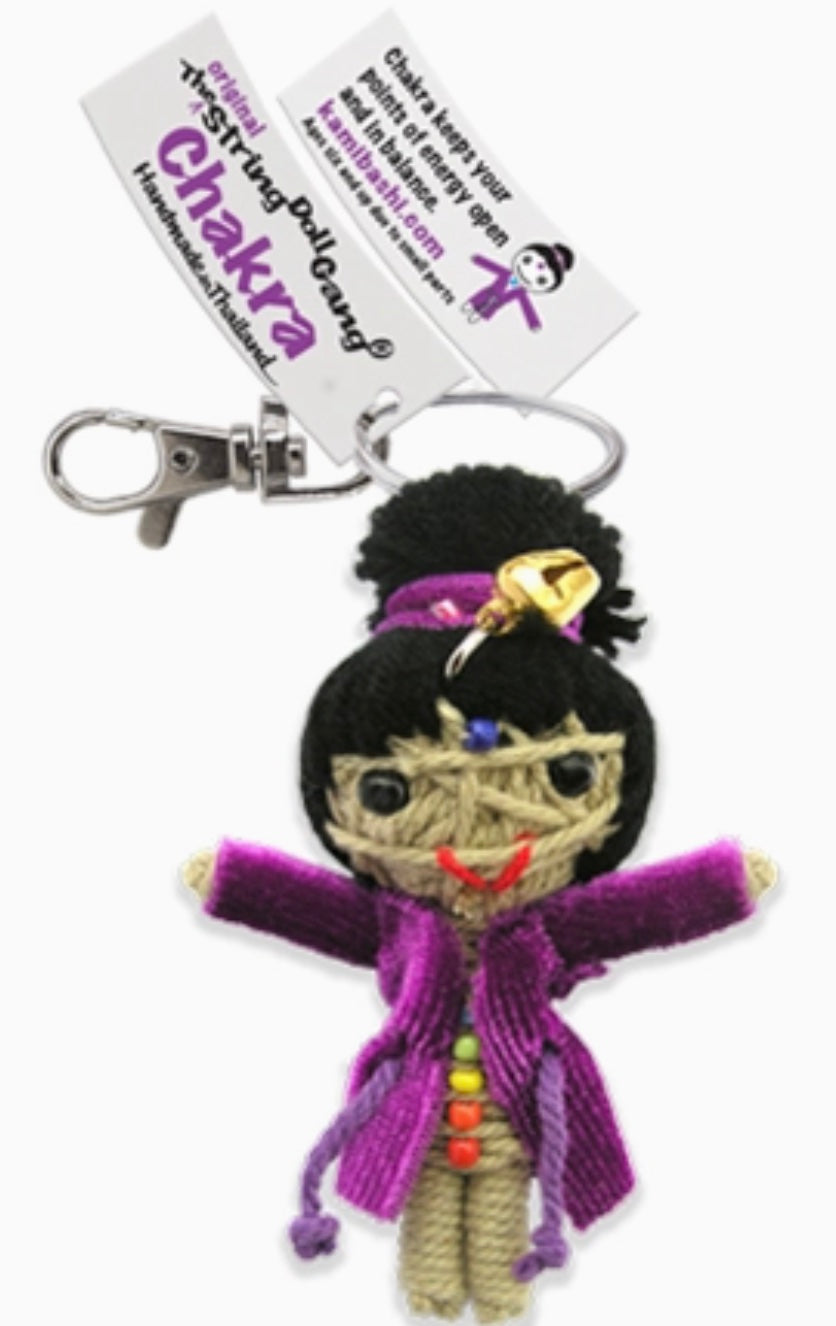 Keychain String Doll, "Chakra"