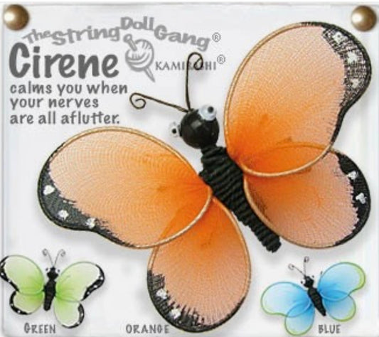 Keychain String Doll, "Cirene the Butterfly"