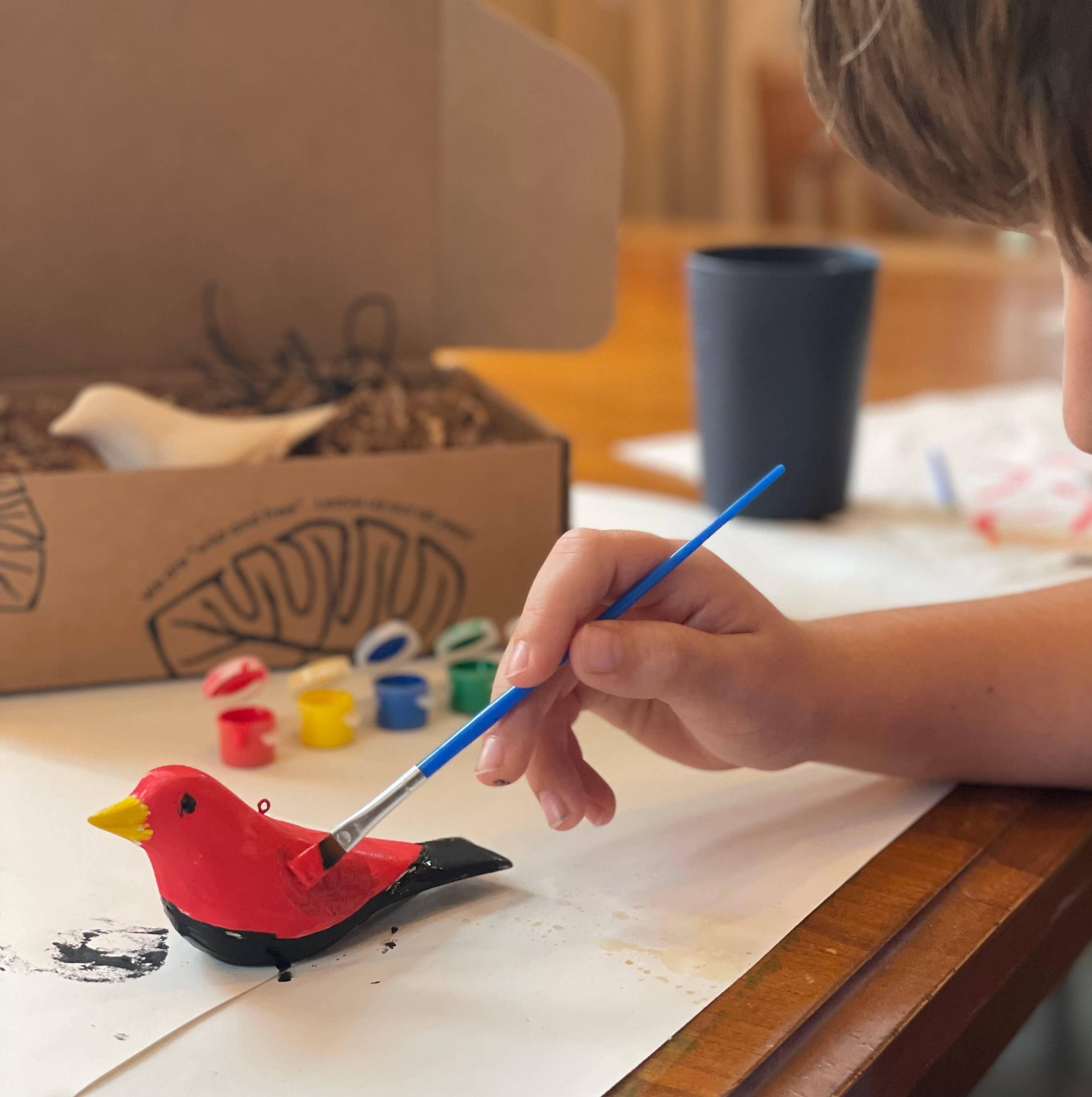 Paint Your Own Wildlife Ornament Kit