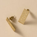 Arati Flower Bar Post Earrings