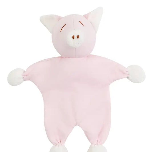 Organic Cotton Lovey, "Pearl the Pig"
